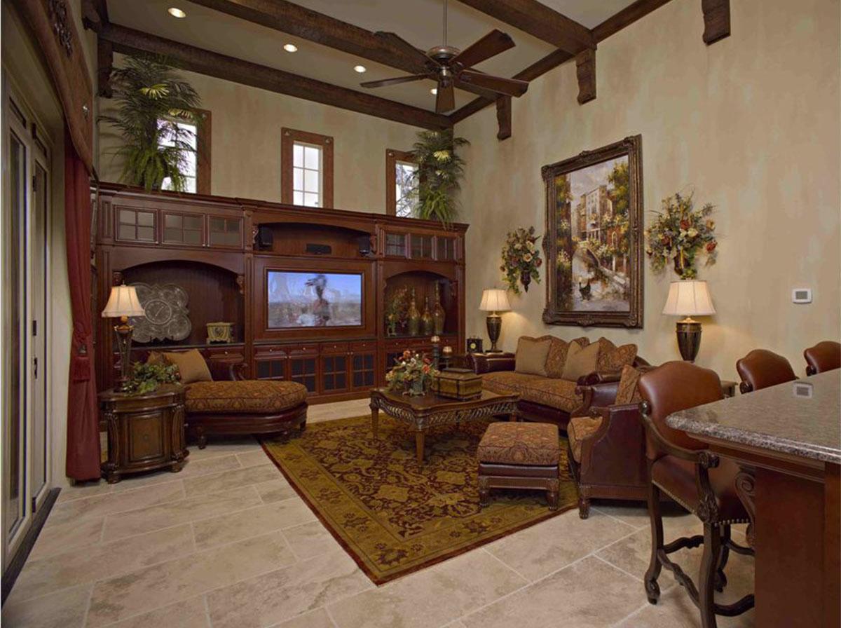 Plan 82005KA: Spanish Villa With Studio - Image #8 - European, Mediterranean, Spanish