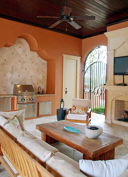 Plan 82006KA: Courtyard Beauty - Image #7 - Traditional