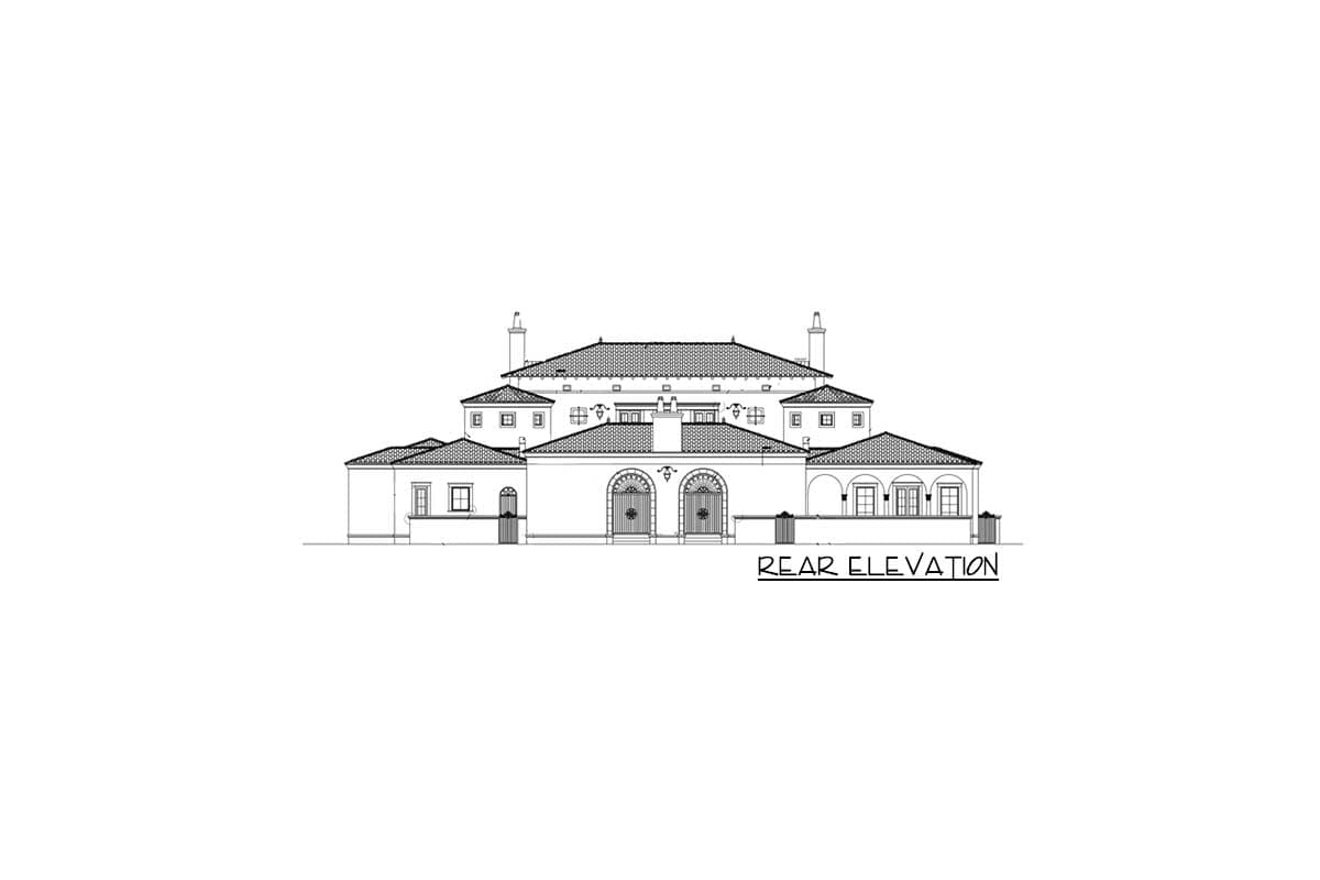Plan 82006KA: Courtyard Beauty - Image #13 - Traditional