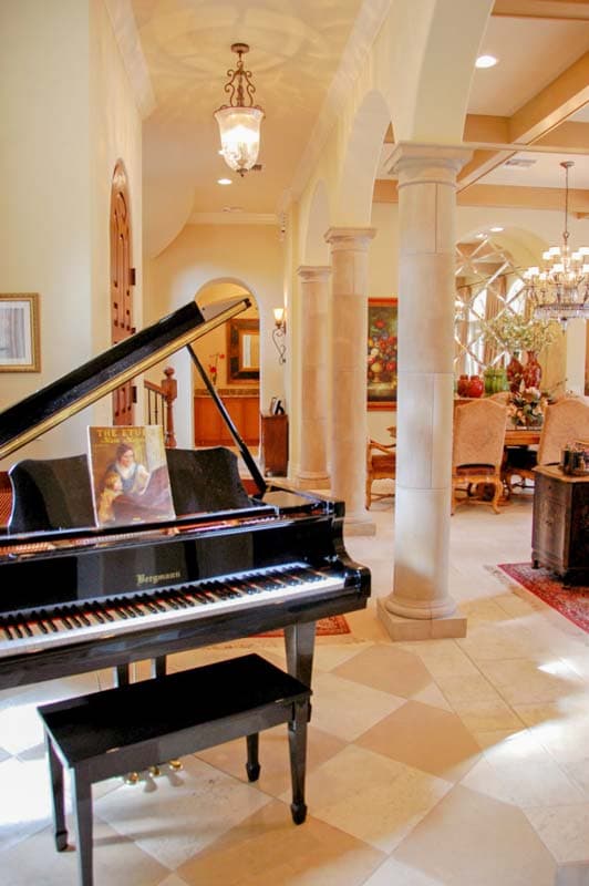 Plan 82008KA: Spanish Luxury Plan With Private Courtyard - Image #6 - European, Florida-Style, Mediterranean, Spanish, Tuscan