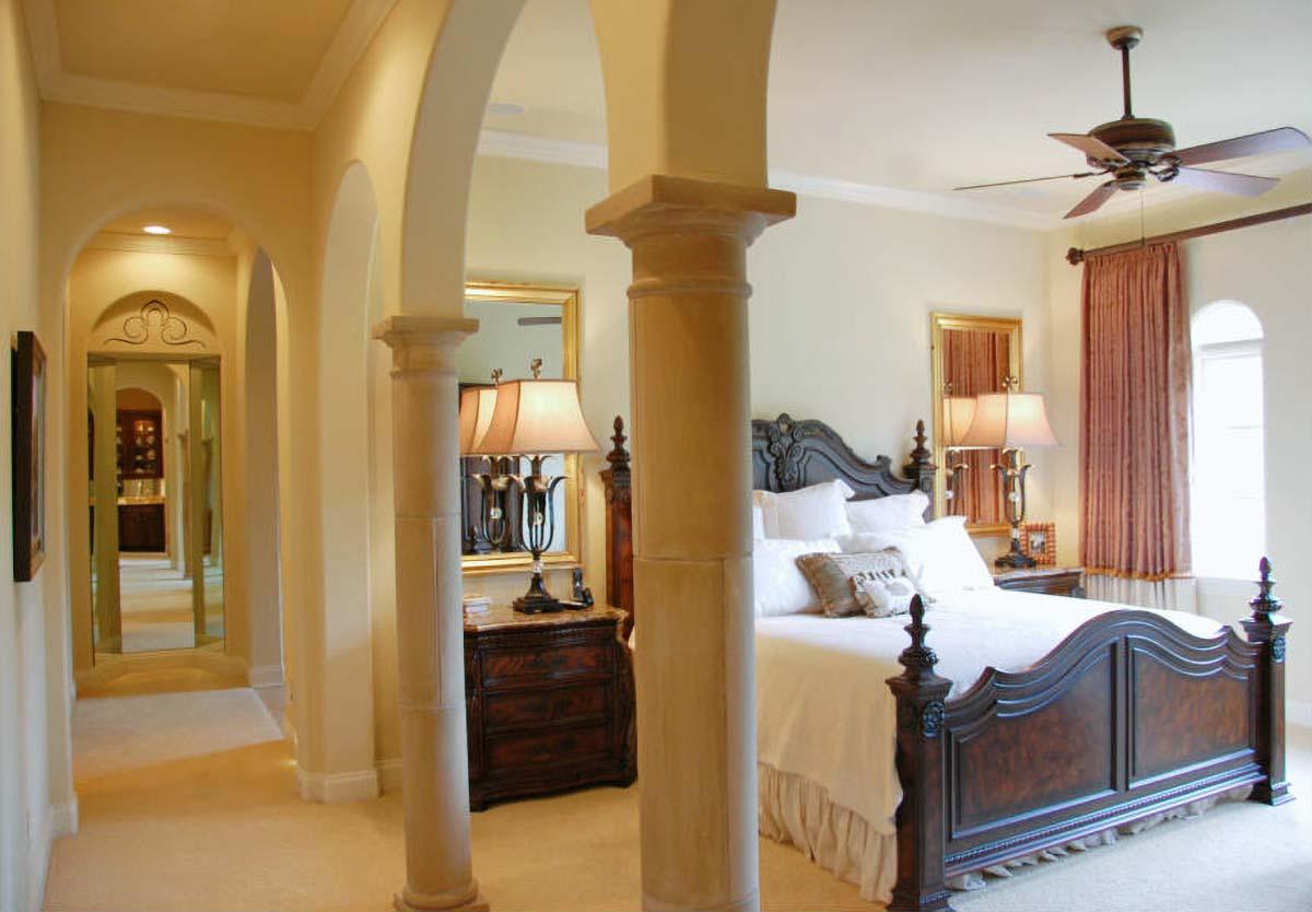 Plan 82008KA: Spanish Luxury Plan With Private Courtyard - Image #9 - European, Florida-Style, Mediterranean, Spanish, Tuscan