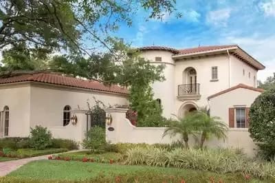 Spanish Luxury Plan With Private Courtyard