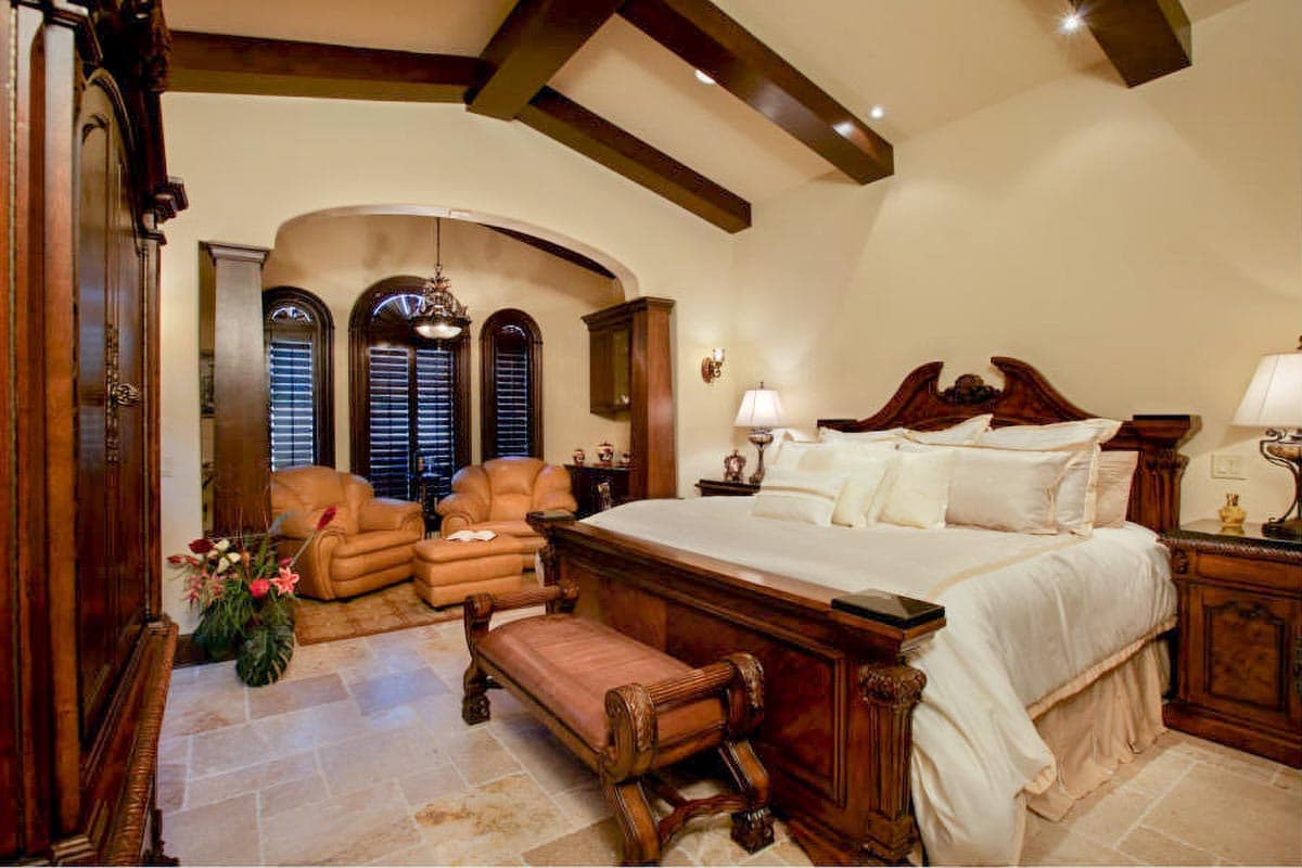 Plan 82009KA: Spanish Colonial With Central Courtyard - Image #6 - European, Mediterranean, Spanish