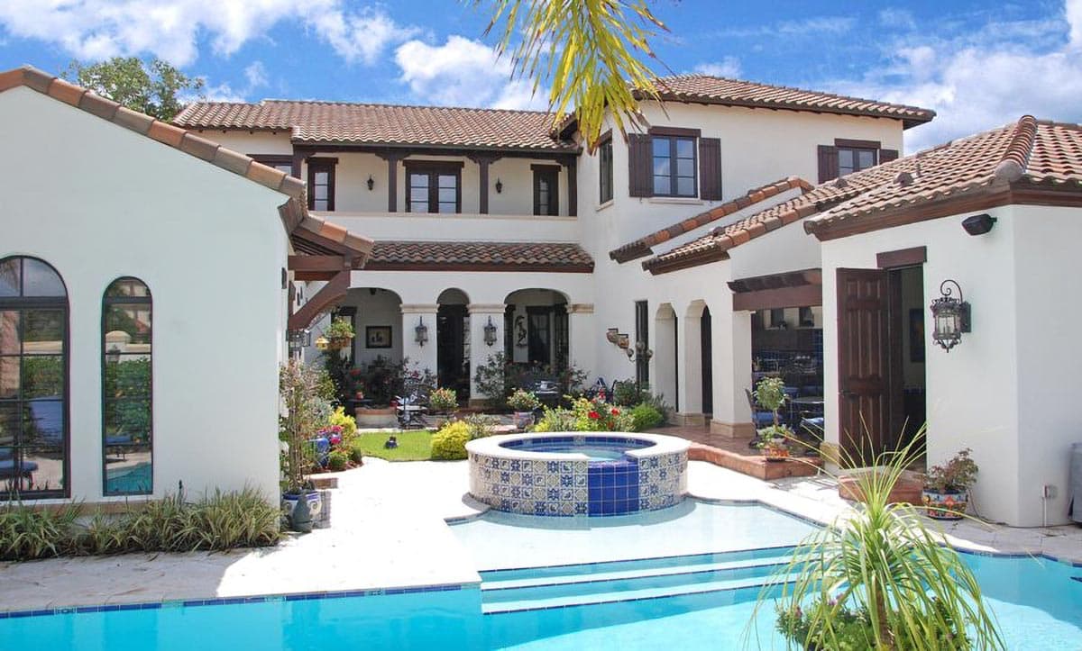 Plan 82009KA: Spanish Colonial With Central Courtyard - Image #7 - European, Mediterranean, Spanish