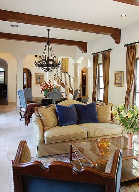 Plan 82010KA: Tuscan-Inspired House Plan with Turreted Entry and Master Suite with Private Terrace - Image #6 - European, Florida-Style, Mediterranean, Spanish, Tuscan