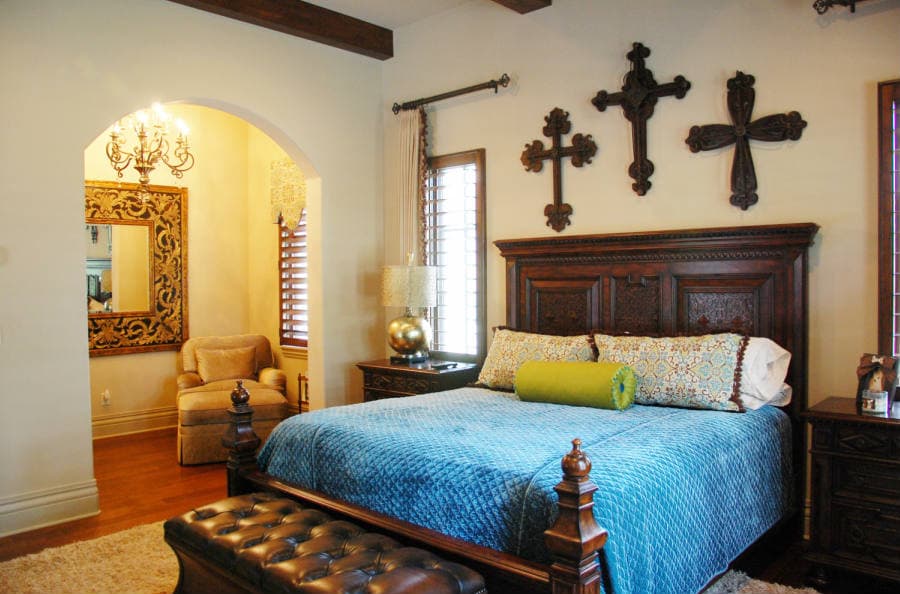 Plan 82010KA: Tuscan-Inspired House Plan with Turreted Entry and Master Suite with Private Terrace - Image #8 - European, Florida-Style, Mediterranean, Spanish, Tuscan