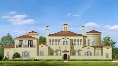 Palatial Estate Home Plan