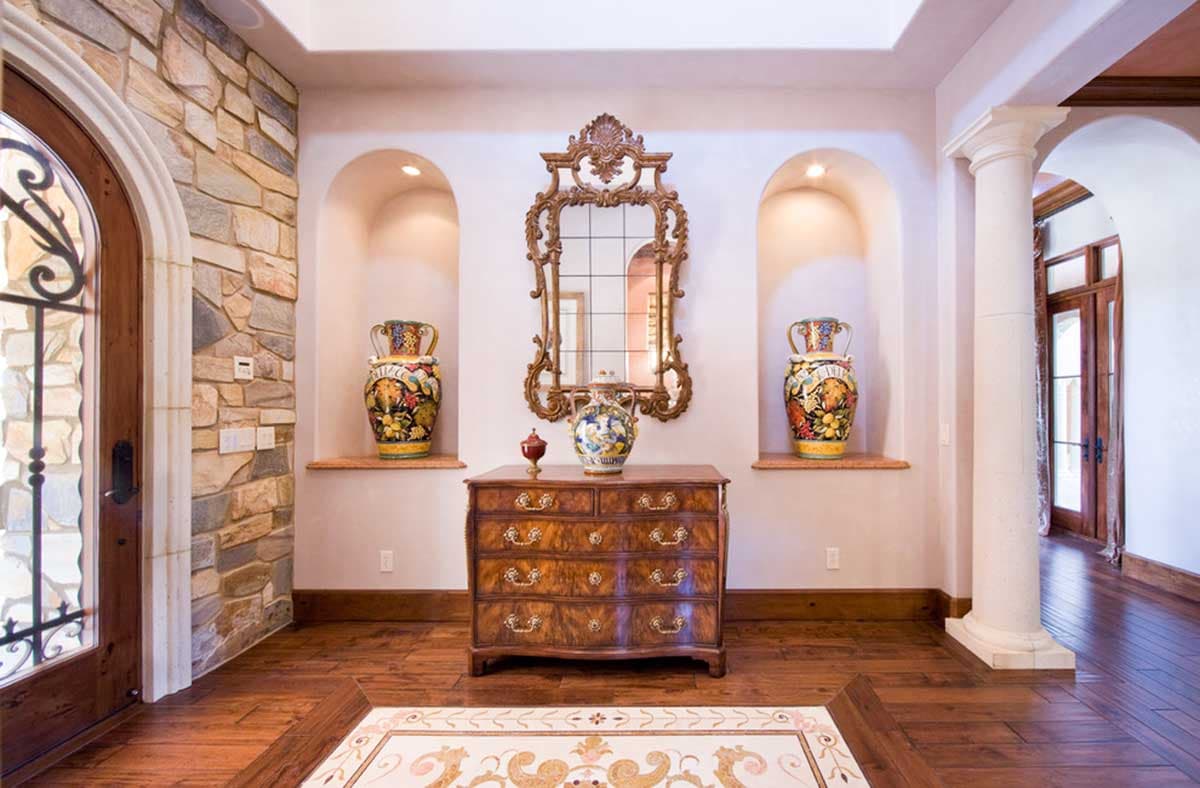 Plan 82013KA: Dazzling Mediterranean Home Plan with Upstairs Lounge - Image #5 - European, Mediterranean, Spanish