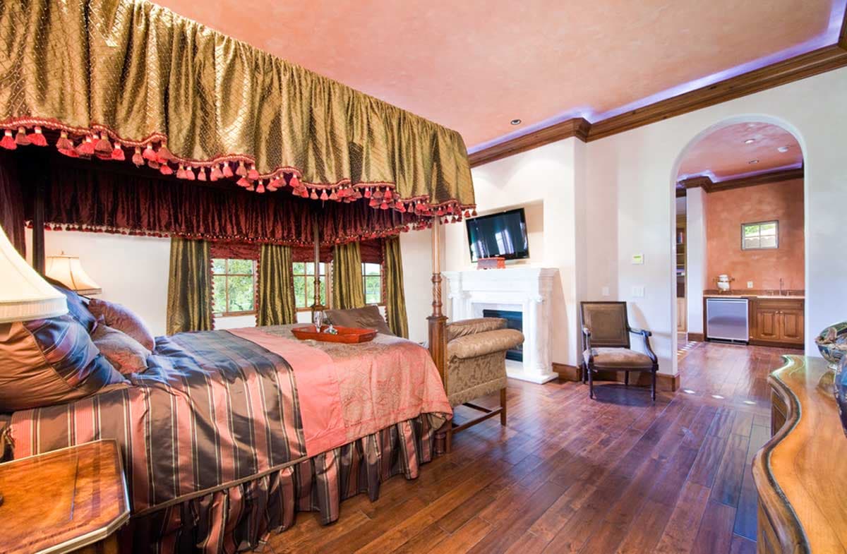 Plan 82013KA: Dazzling Mediterranean Home Plan with Upstairs Lounge - Image #18 - European, Mediterranean, Spanish