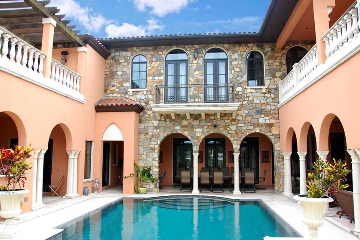 Plan 82013KA: Dazzling Mediterranean Home Plan with Upstairs Lounge - Image #30 - European, Mediterranean, Spanish