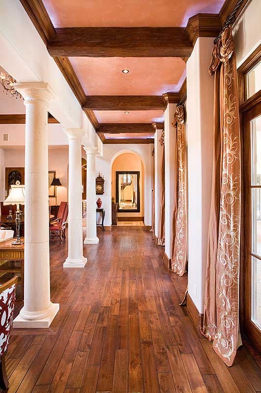 Plan 82013KA: Dazzling Mediterranean Home Plan with Upstairs Lounge - Image #7 - European, Mediterranean, Spanish