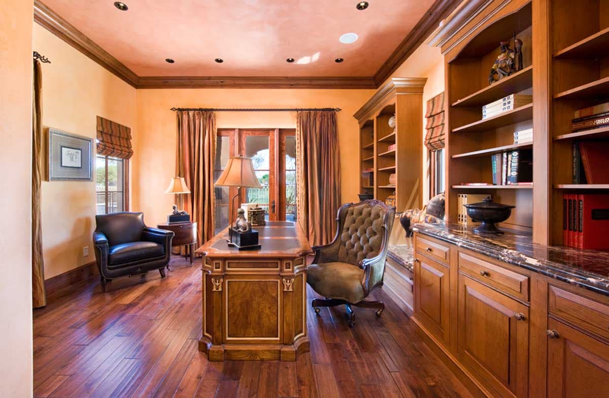 Plan 82013KA: Dazzling Mediterranean Home Plan with Upstairs Lounge - Image #13 - European, Mediterranean, Spanish