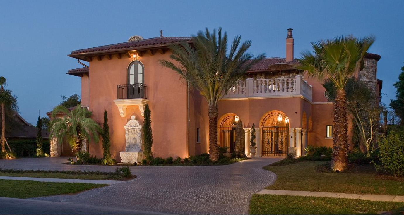 Plan 82013KA: Dazzling Mediterranean Home Plan with Upstairs Lounge - Image #4 - European, Mediterranean, Spanish