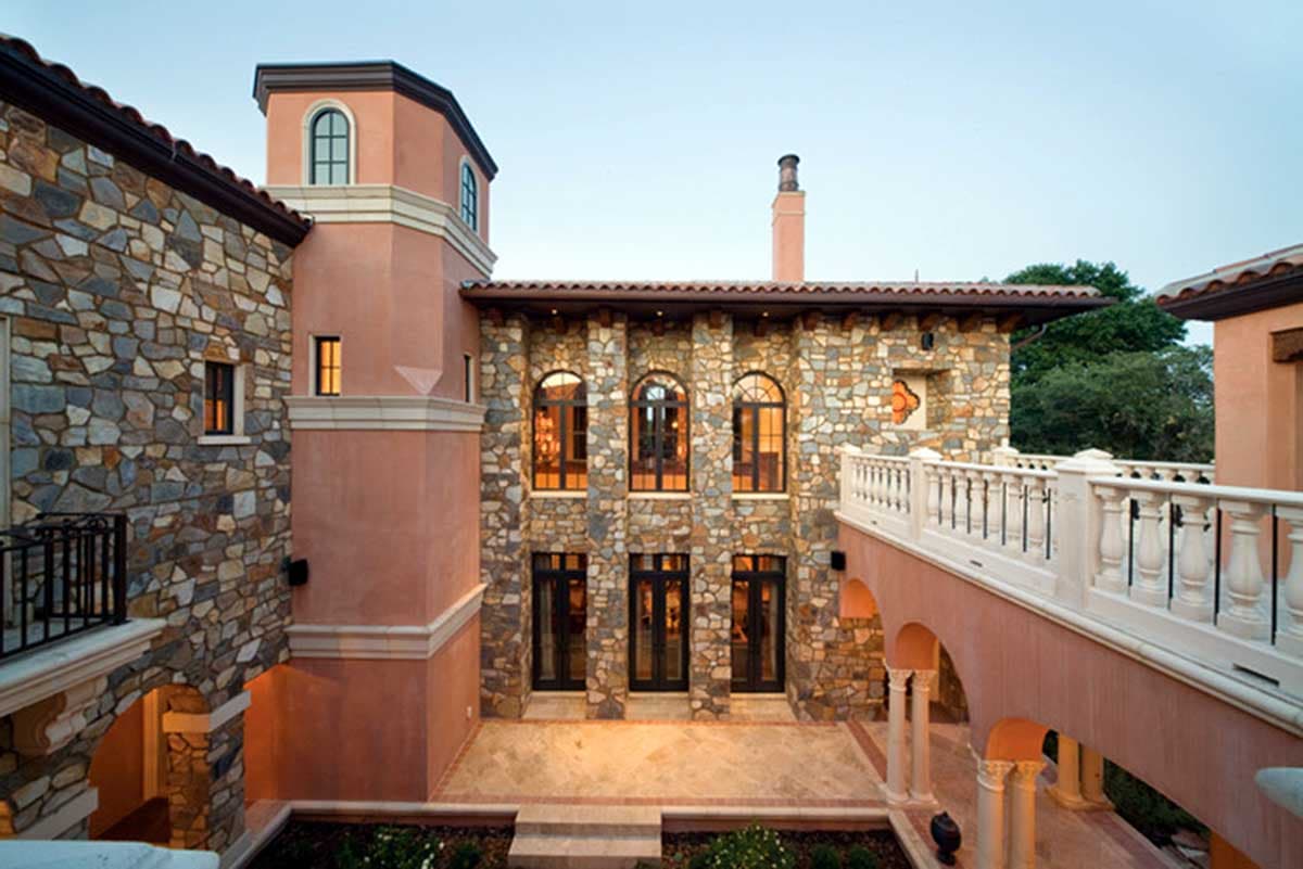 Plan 82013KA: Dazzling Mediterranean Home Plan with Upstairs Lounge - Image #31 - European, Mediterranean, Spanish