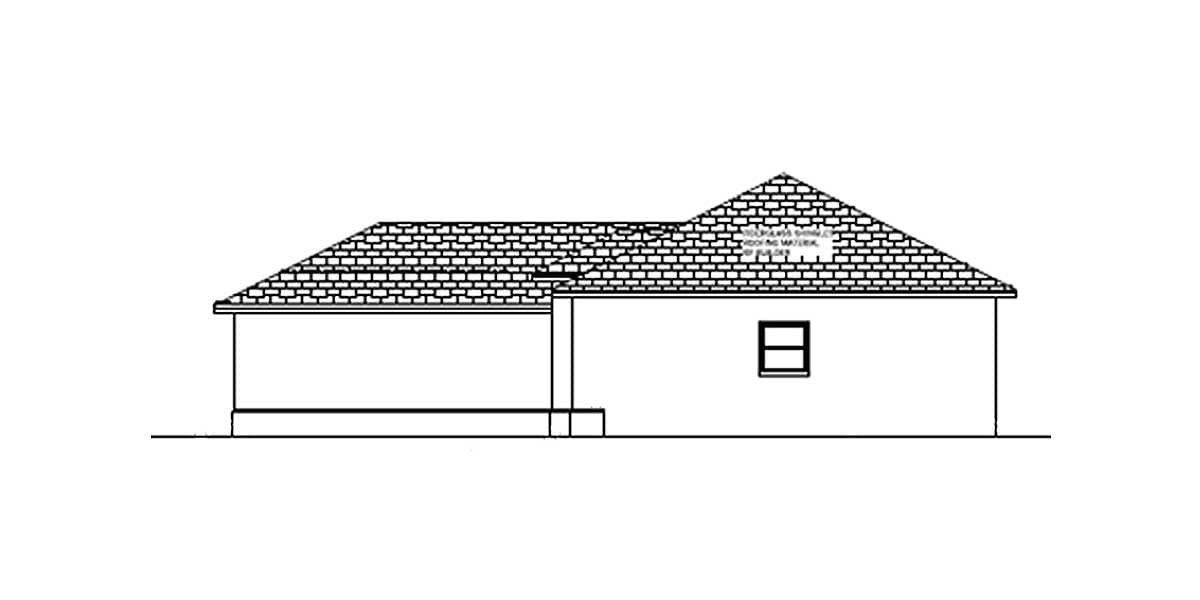Plan 82023KA: Southern Ranch With Open Layout - Image #4 - European, Ranch, Southern
