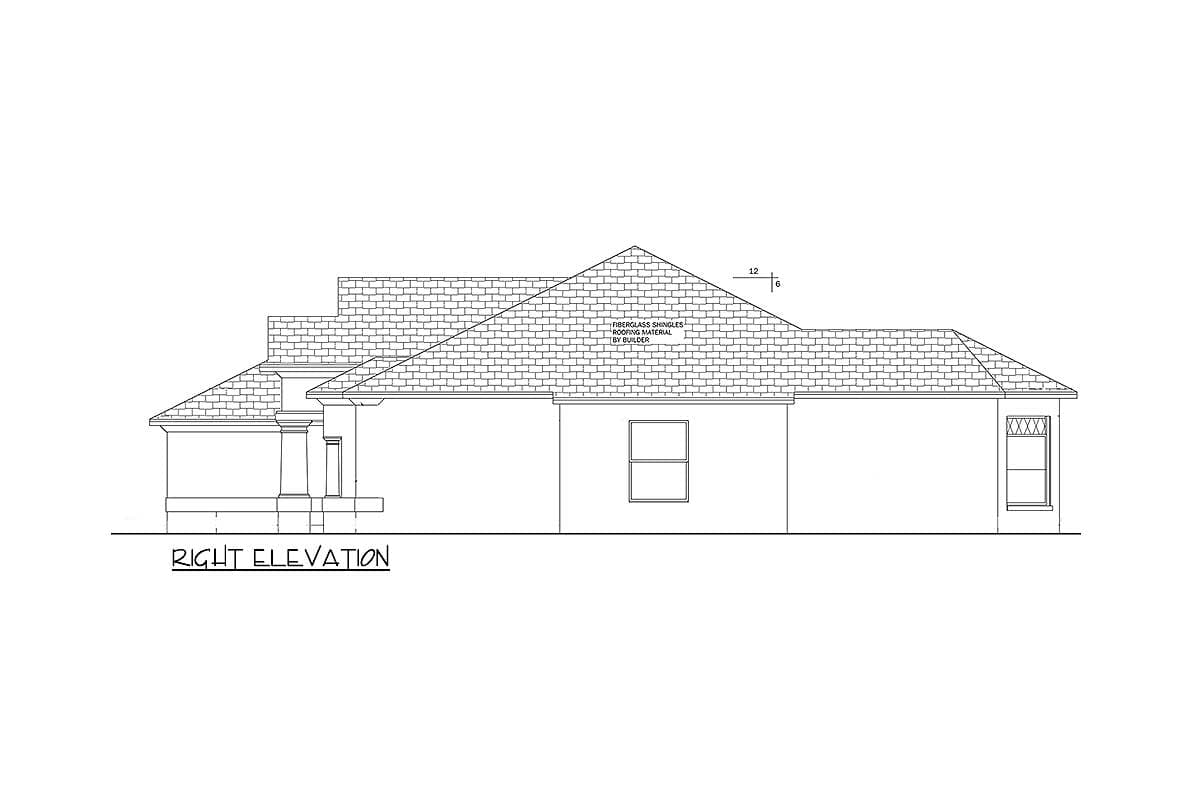 Plan 82032KA: Big, Beautiful Floor Plan - Image #4 - European, Florida-Style