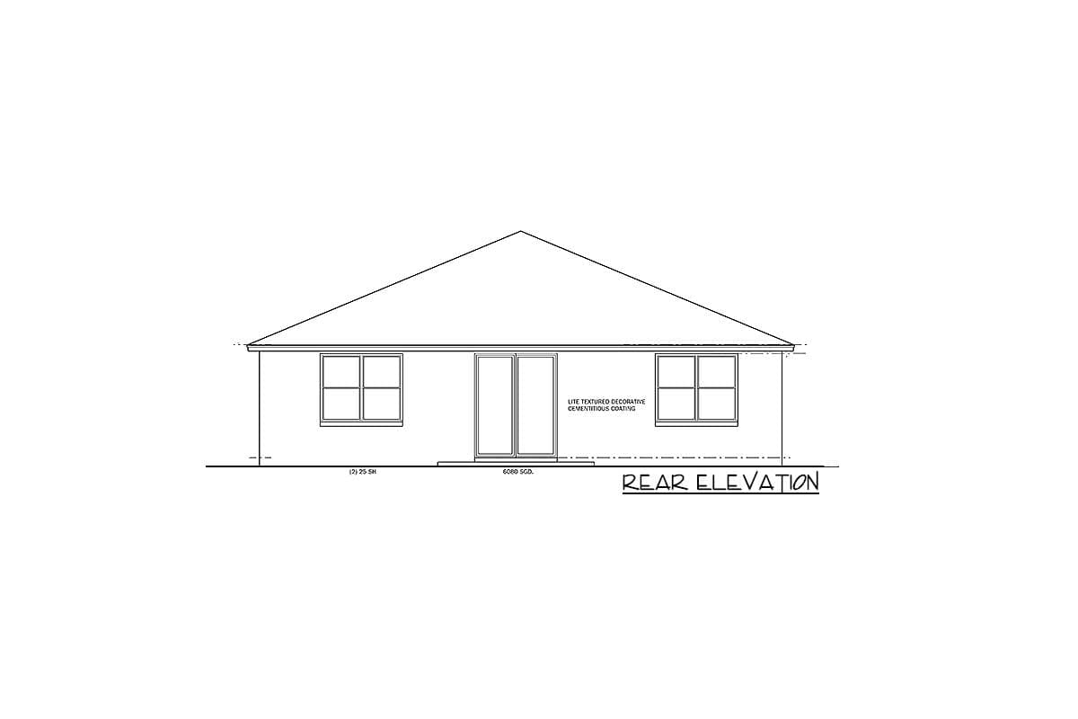 Plan 82051KA: Secluded Owner's Suite - Image #4 - Florida-Style, Southern