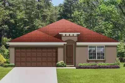 Four Bedroom One Story House Plan