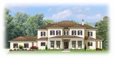Designer Touches in Mediterranean House Plan