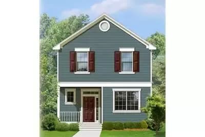 Two Story Traditional House Plan