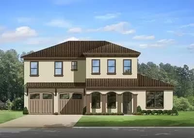 Mediterranean Family House Plan
