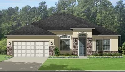 Southern House Plan in Two Versions