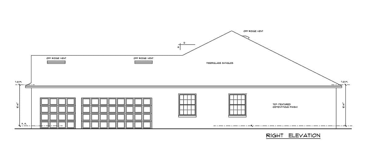 Plan 82113KA: European House Plan with Arched Windows - Image #4 - European, Southern