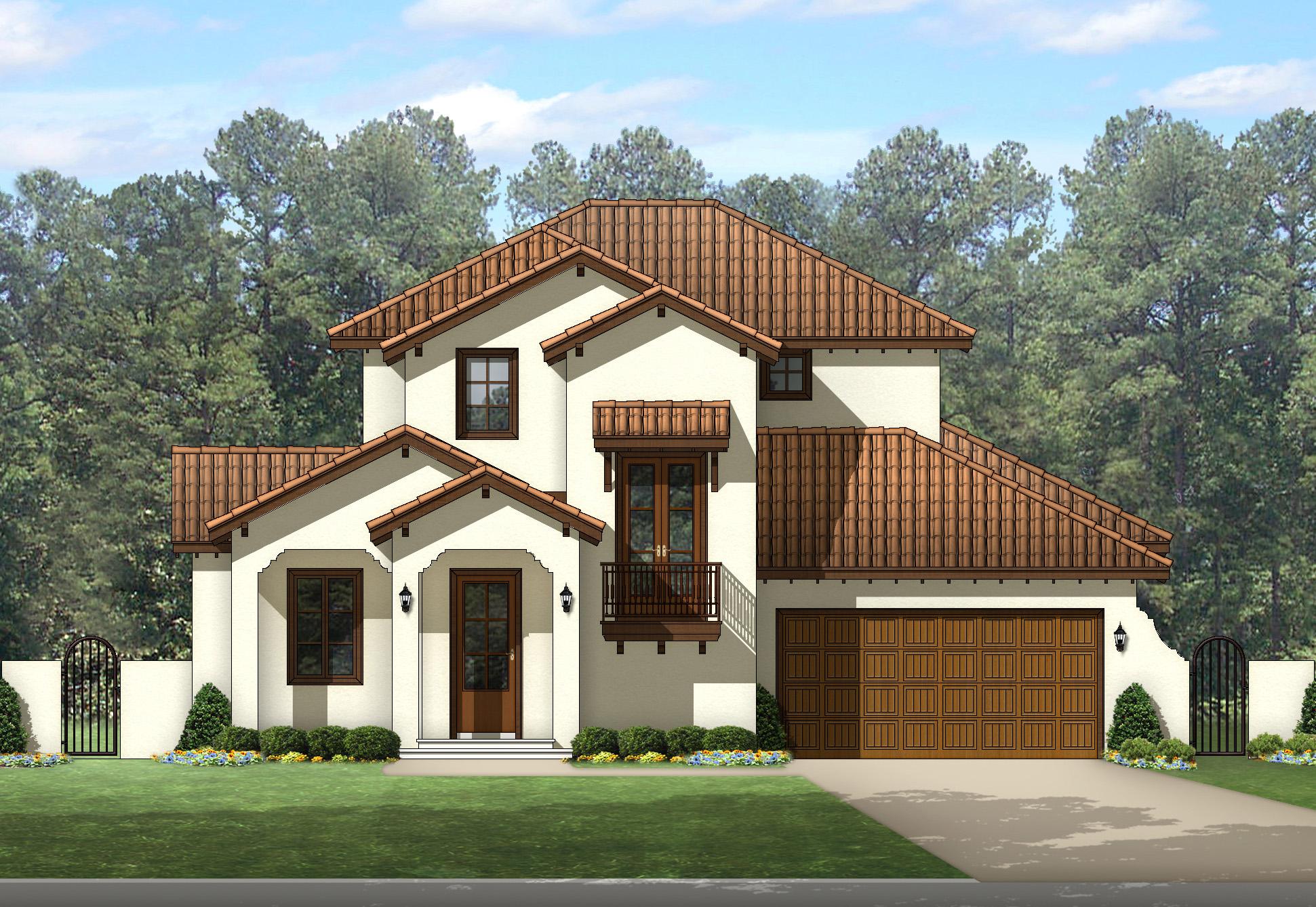 Plan 82146KA: Mediterranean House Plan with Grand Sightlines - Image #34 - Florida-Style, Mediterranean, Tuscan