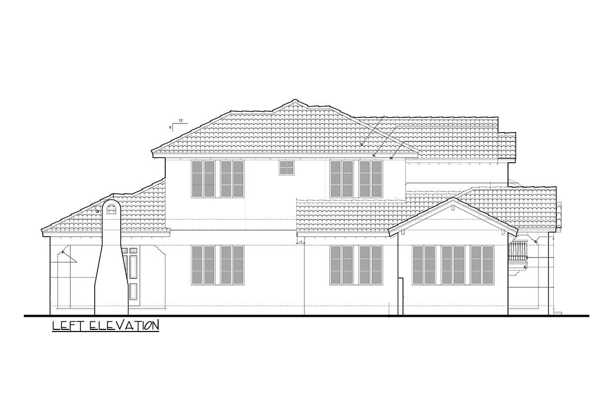 Plan 82146KA: Mediterranean House Plan with Grand Sightlines - Image #36 - Florida-Style, Mediterranean, Tuscan