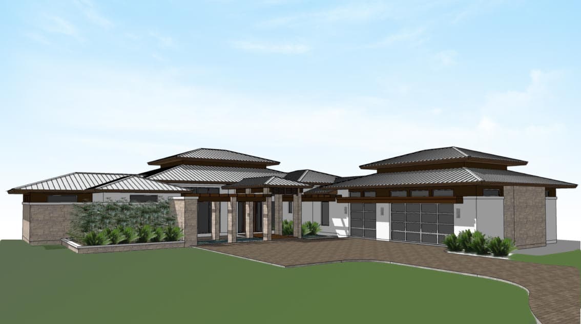 Plan 82148KA: Exquisite Prairie Styling - Image #26 - Modern, Northwest, Prairie