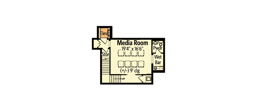Plan 82152KA: Three Story Tuscan Abode - Floor Plan - Lower Level - Mediterranean, Tuscan