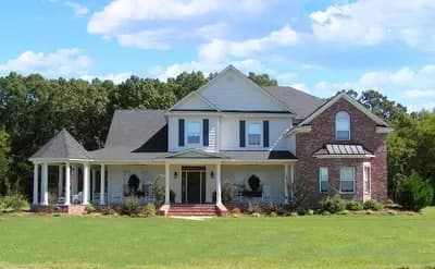 2-Story Home Plan with Wrap Around Porch