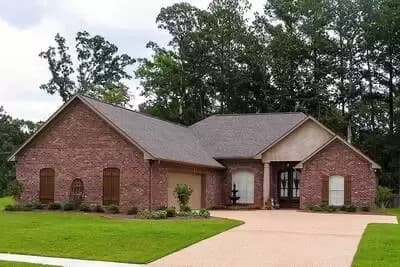 Southern House Plan with Open Layout