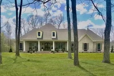 French Country House Plan with Balanced Facade - 3035 Sq Ft