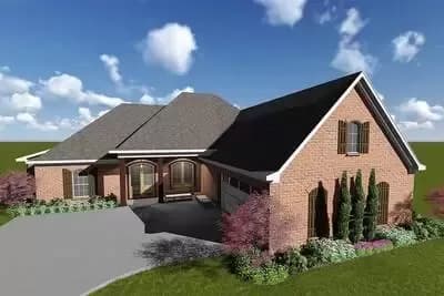 One Story Southern House Plan