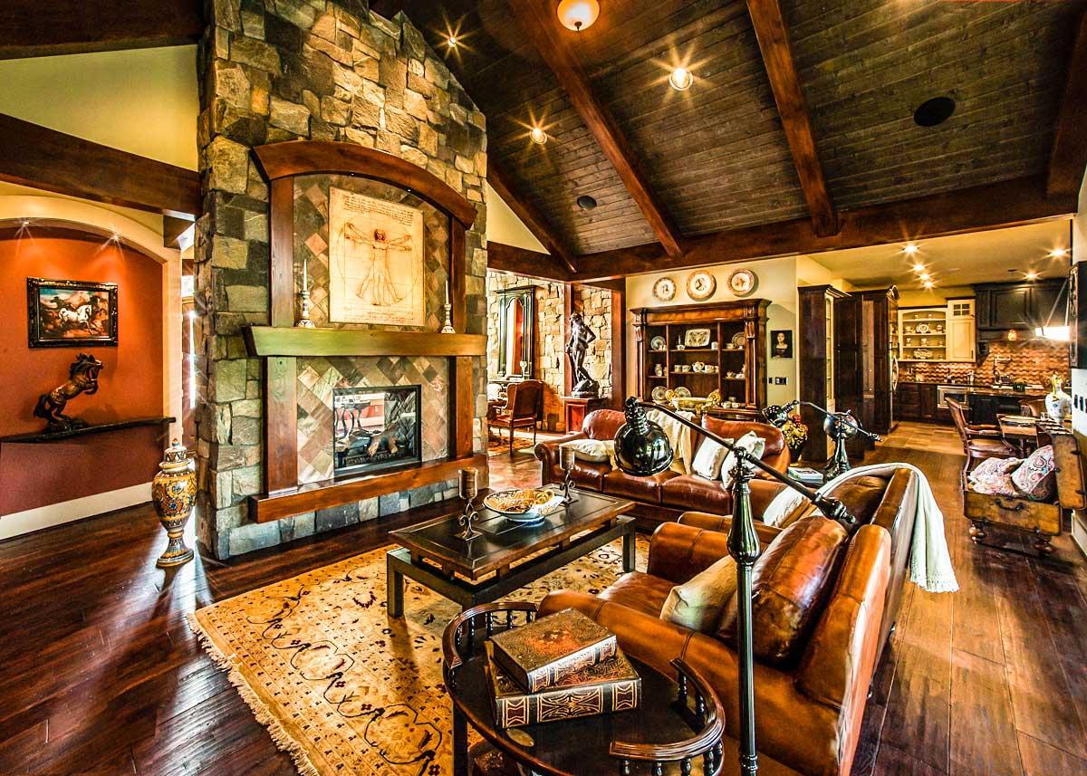 Plan 85020MS: 4 Bedroom Mountain Home Plan - Image #4 - European, Mountain