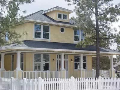 Traditional Four Square Home Plan