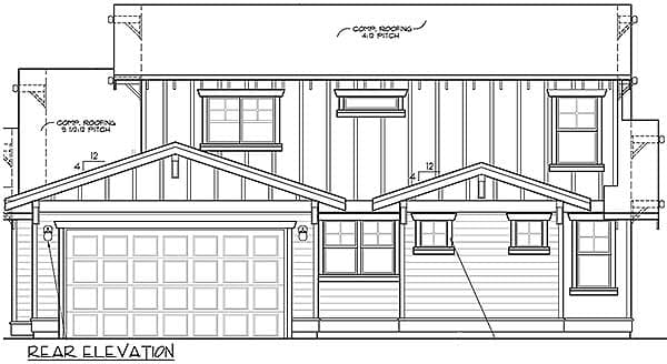 Plan 85029MS: Bungalow with Great Front Porch - Image #7 - Cottage, Country, Craftsman, Mountain, Vacation
