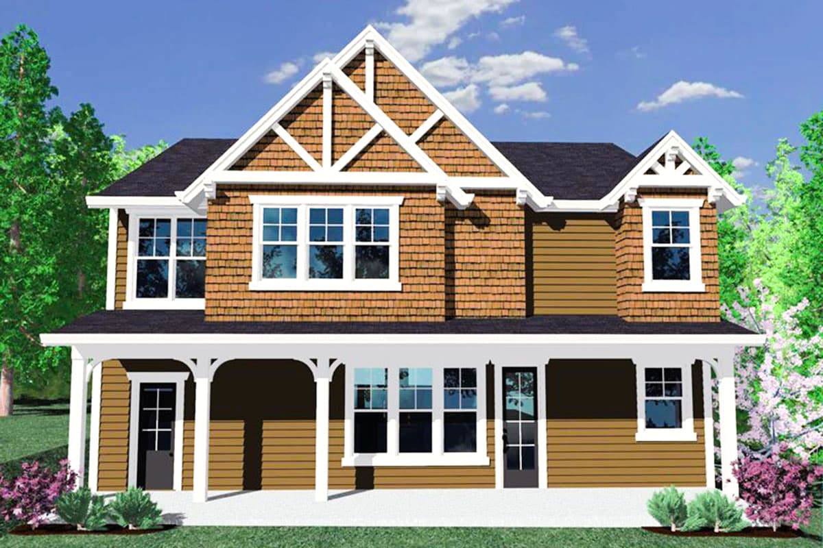 Plan 85030MS: L-Shaped Floor Plan - Image #26 - Craftsman, Mountain, Northwest