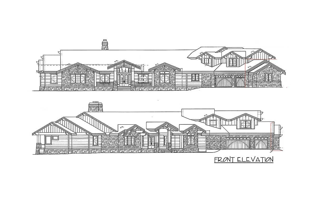 Plan 85049MS: Angled Craftsman Home Plan - Image #20 - Craftsman, Mountain, Northwest