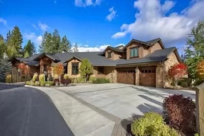 Angled Craftsman Home Plan