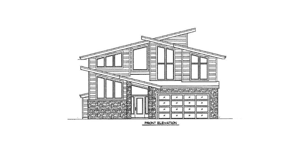 Plan 85050MS: Contemporary House Plan With Big Bonus Room - Image #40 - Contemporary, Modern, Northwest