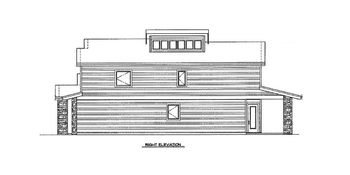 Plan 85050MS: Contemporary House Plan With Big Bonus Room - Image #43 - Contemporary, Modern, Northwest