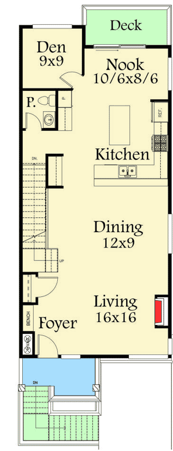 Plan 85078MS: Exciting Contemporary House Plan - Floor Plan - 2nd Floor - Contemporary, Modern