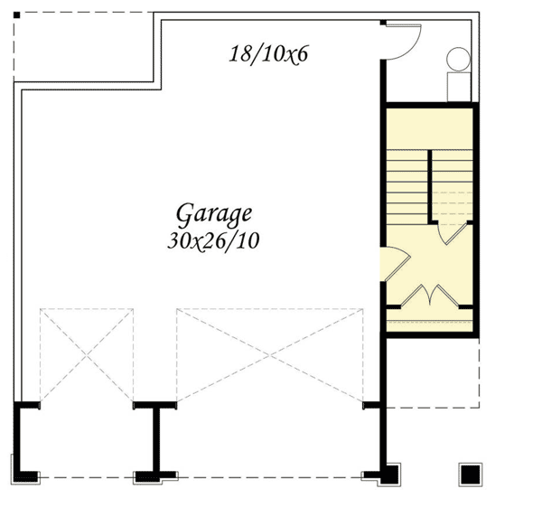 Plan 85080MS: 4 Bed Modern for an Uphill Lot - Floor Plan - Basement - Contemporary, Modern, Northwest