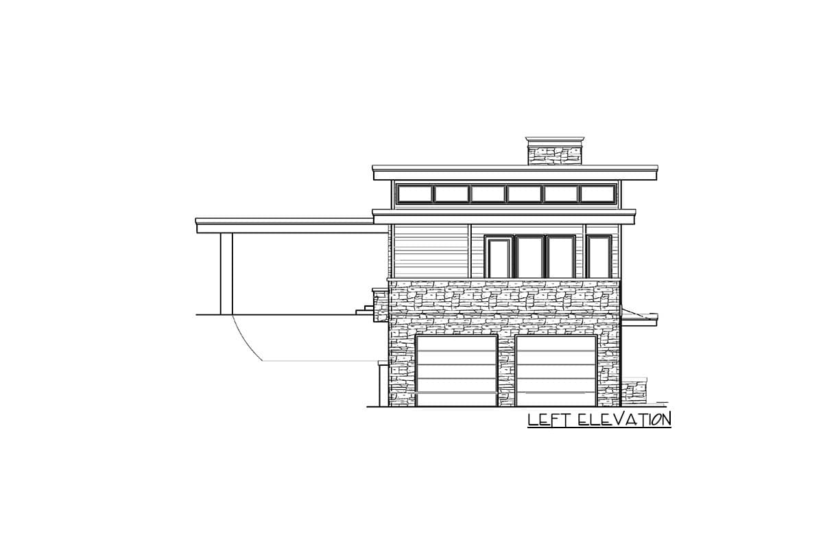 Plan 85097MS: Modern Ranch with Views to the Rear - Image #6 - Contemporary, Mid Century Modern, Modern, Ranch, Vacation