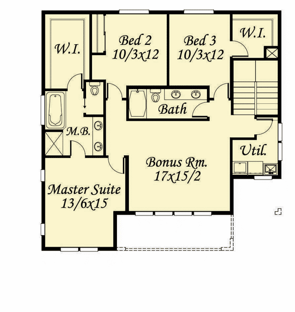 Plan 85102MS: Modern House Plan for Front-Sloping Lot - Floor Plan - 2nd Floor - Contemporary, Modern, Northwest