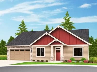 3 Bed Craftsman Ranch with 3 Beds and Bonus