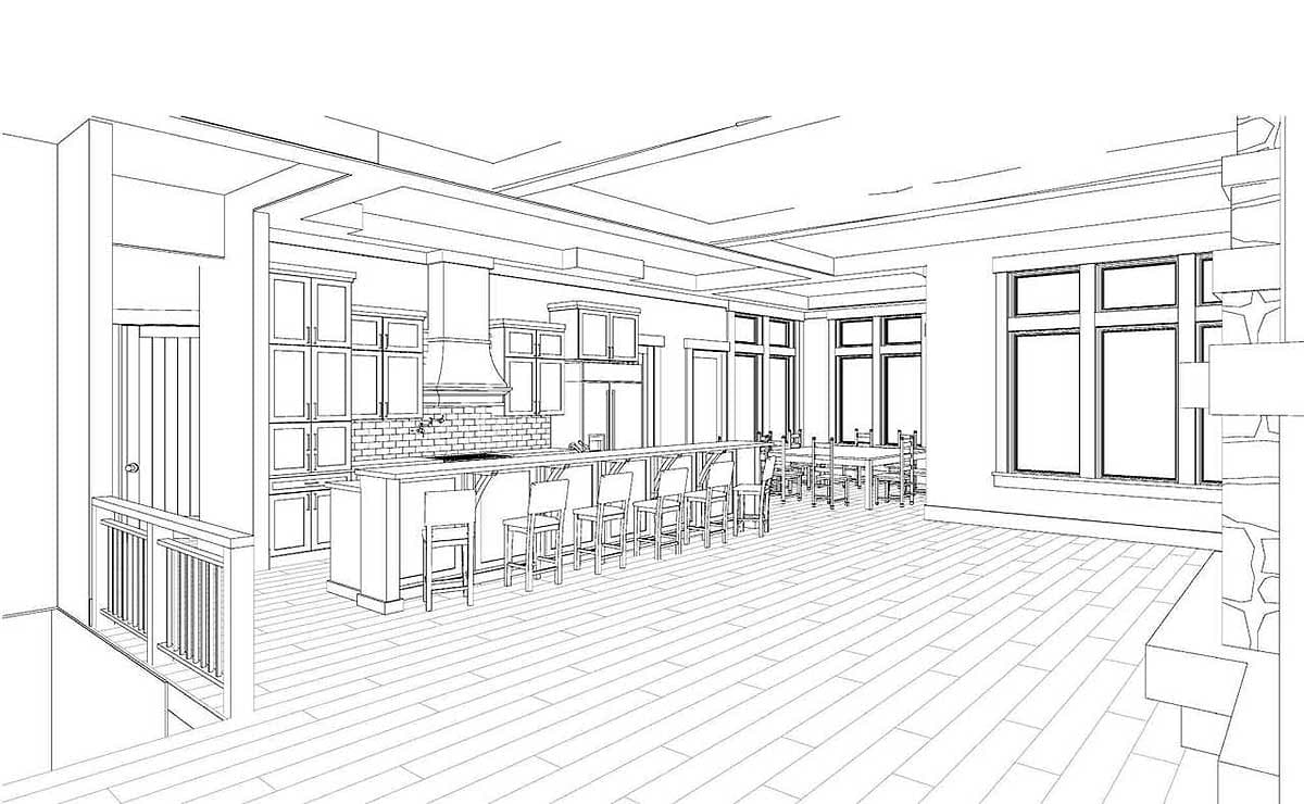 Plan 85126MS: Prairie Ranch Home with Walkout Basement - Image #7 - Mountain, Northwest, Prairie, Ranch