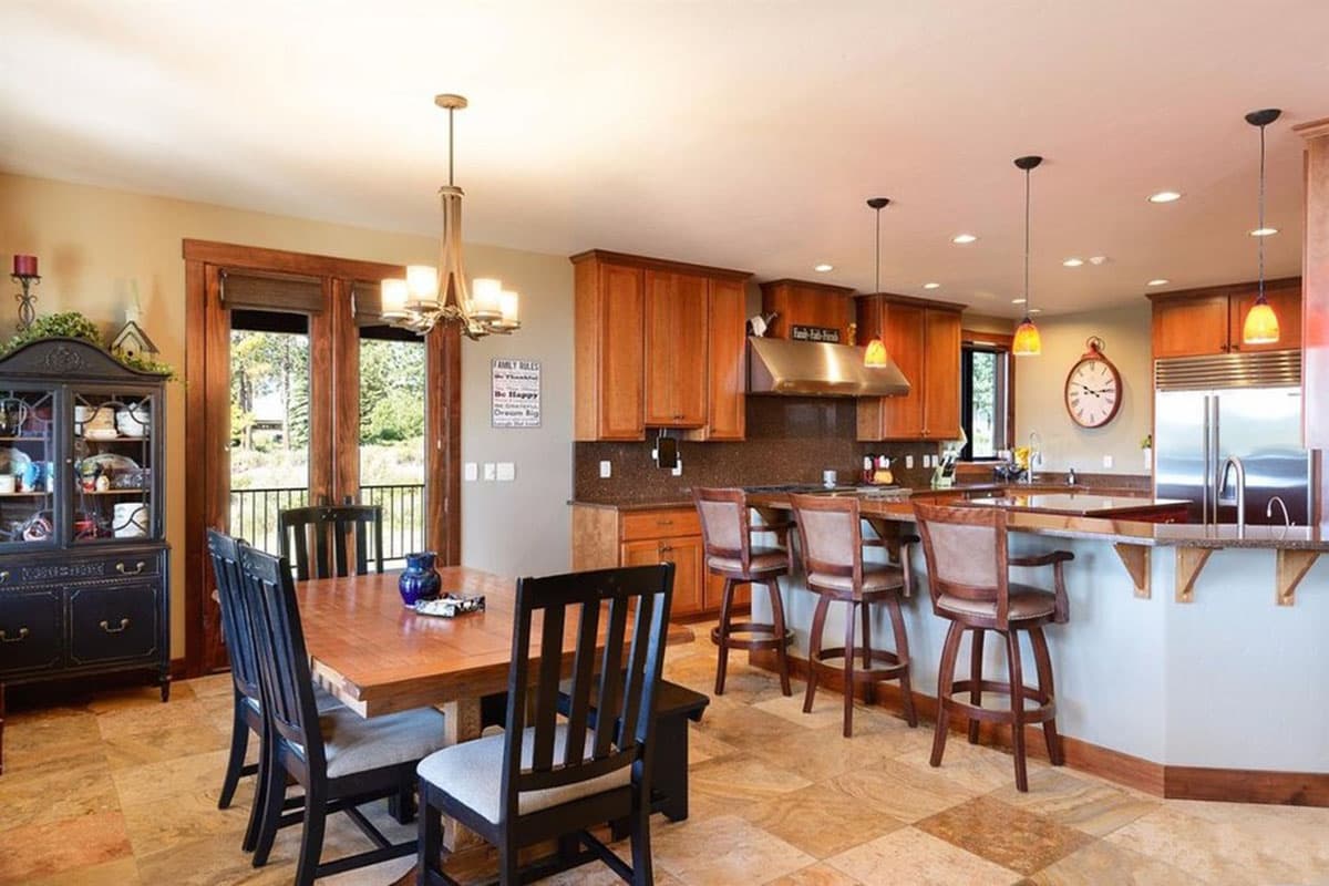 Plan 8584MS: Lodge Style with Rear View - Image #8 - Craftsman, Northwest